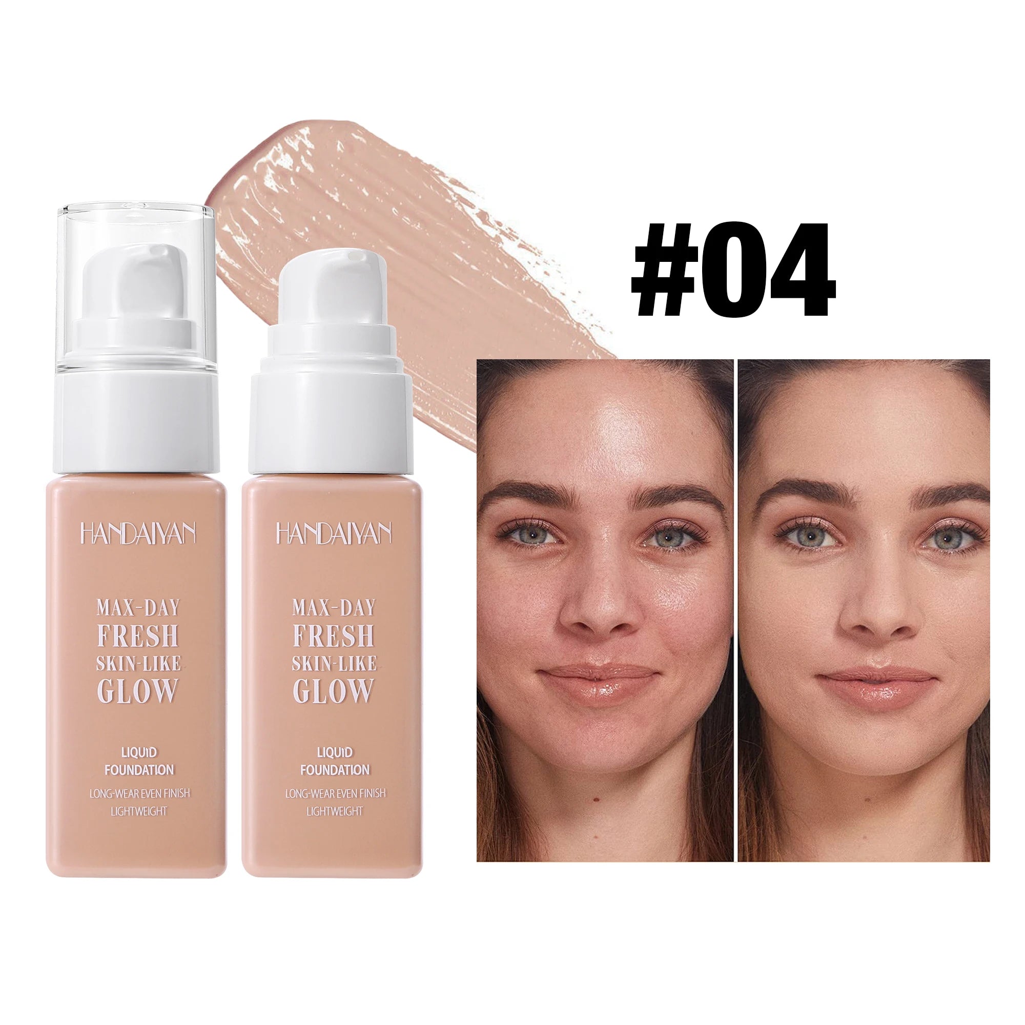 Long-Lasting Liquid Foundation