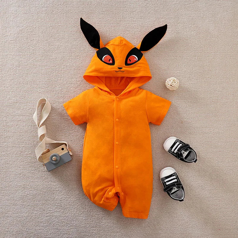 Cute Anime Fox Baby Bodysuit