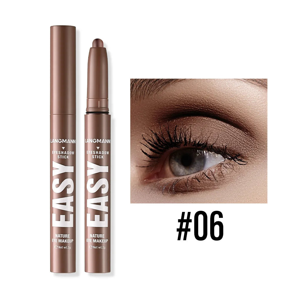 Metallic Grey-Blue Eyeshadow Stick