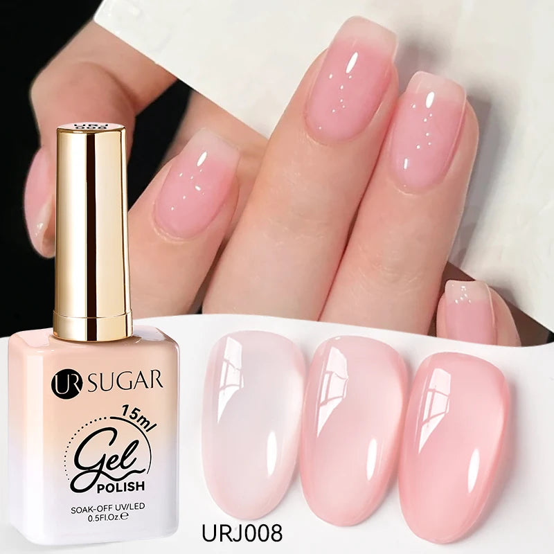 Jelly Milky White Translucent UV Gel Polish
