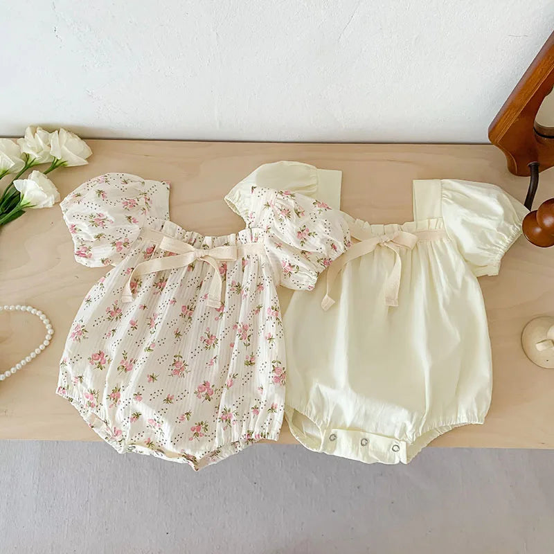 Floral Baby Romper