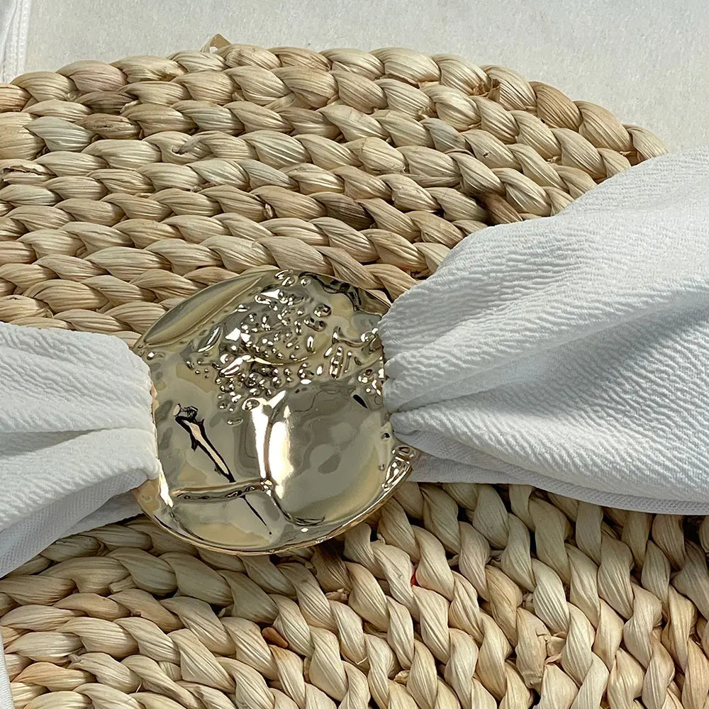 SERENECHIC 2025 New Sexy There-piece Swimsuit Solid Strapless Bikini Set with Long Skirt Cover-Up Women's Bathing Suit Beachwear