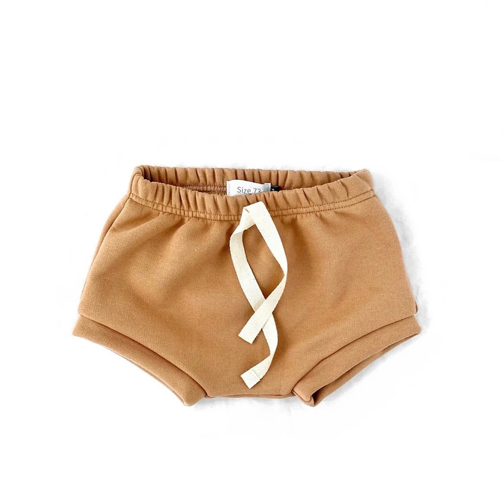 Summer Cotton Baby Shorts: Versatile Solid Sports Fashion Shorts