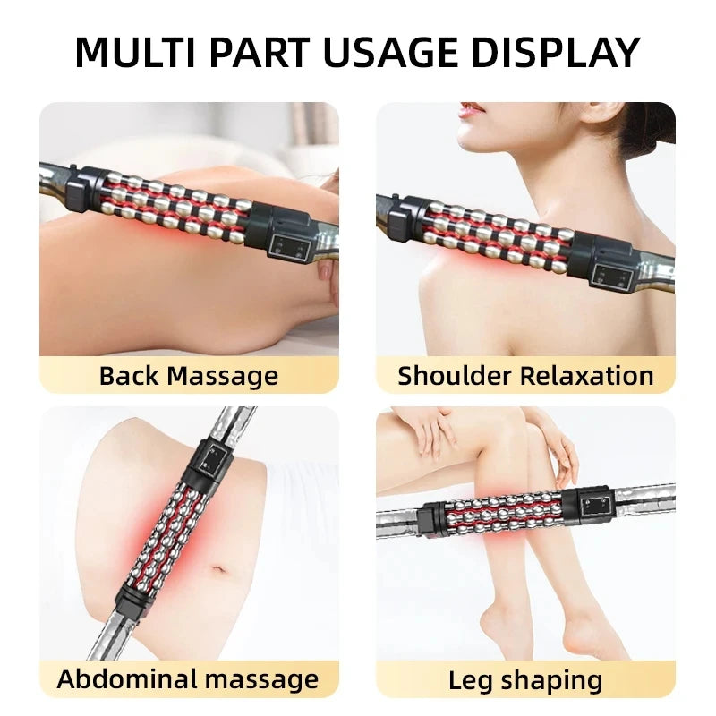Heated Red Light Rotating Body Massager