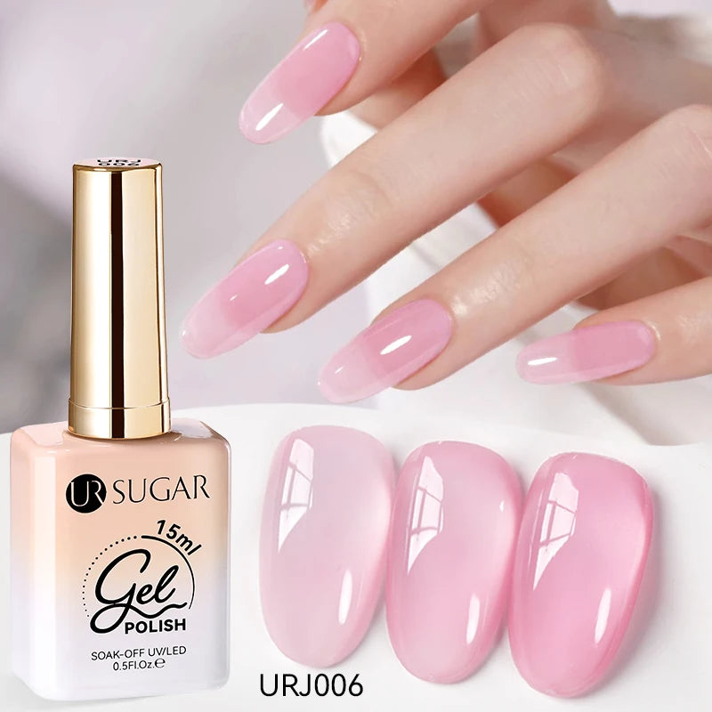 Jelly Milky White Translucent UV Gel Polish