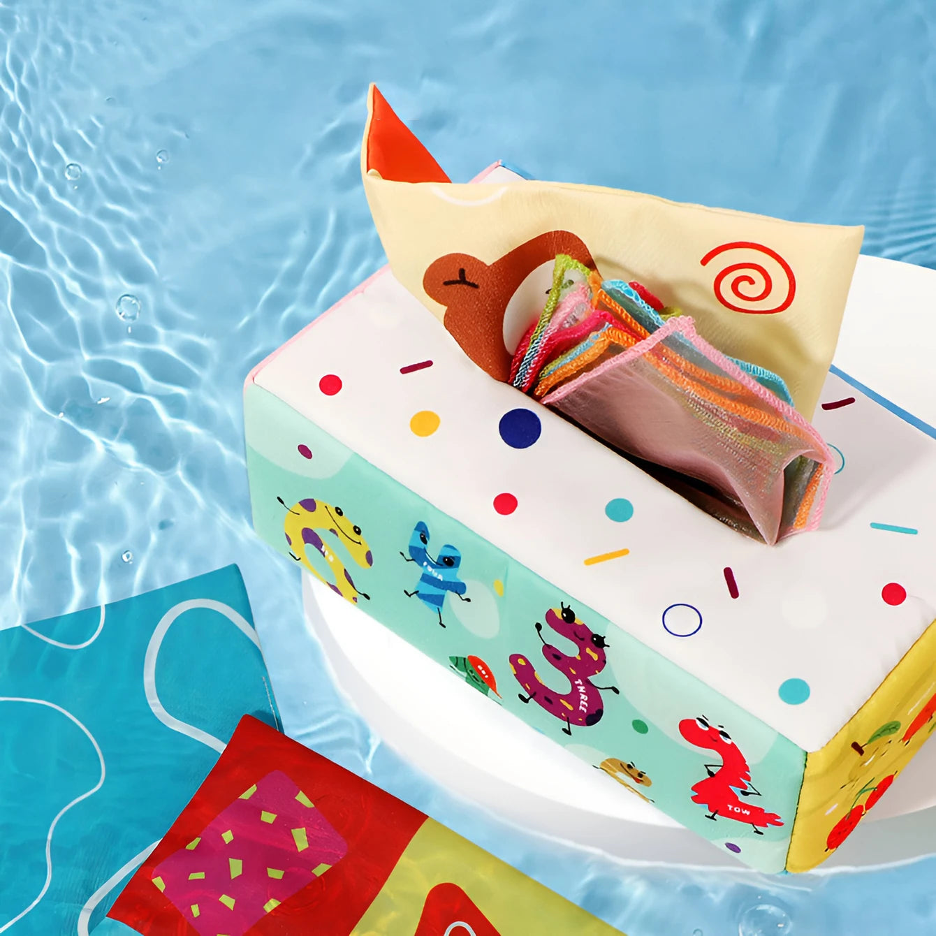 Baby Tissue Box Toy