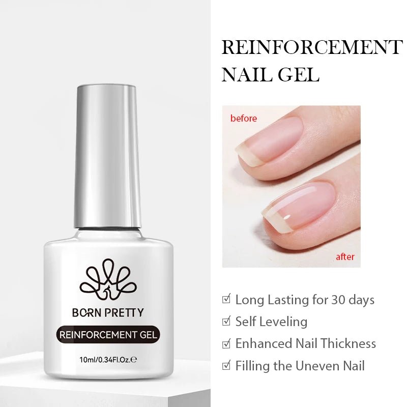 Super Top Coat and Base Gel Nail Polish Set