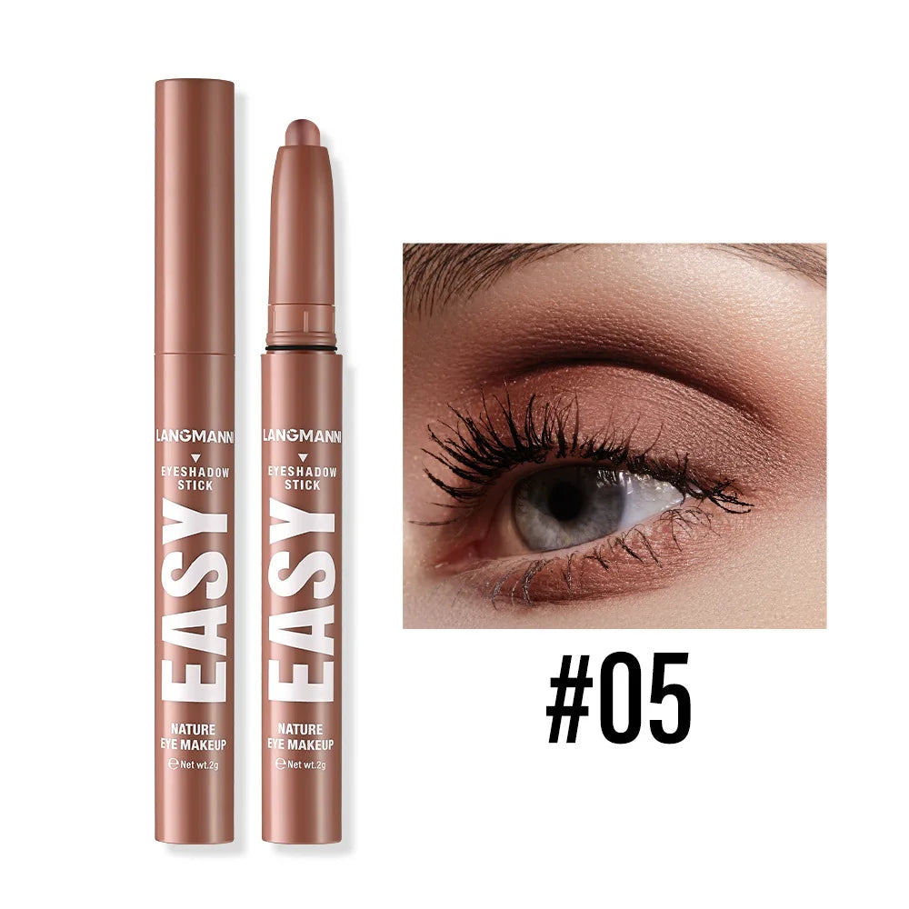Metallic Grey-Blue Eyeshadow Stick