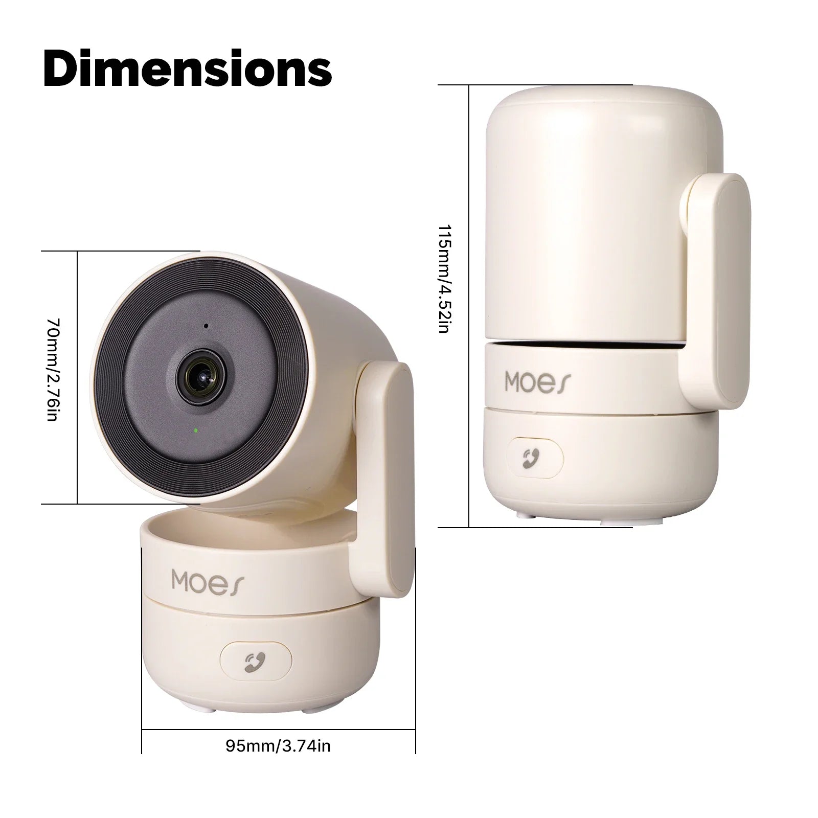 Wi-Fi Indoor Smart Security Camera
