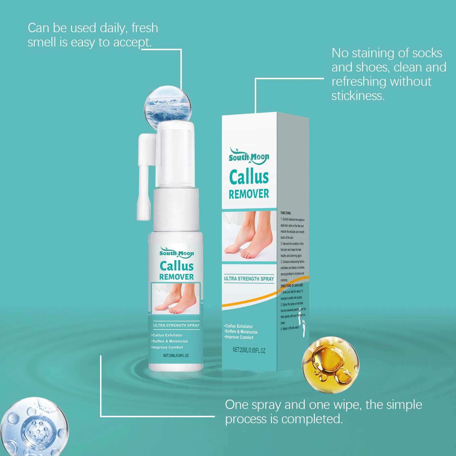 Instant Foot Peeling Spray