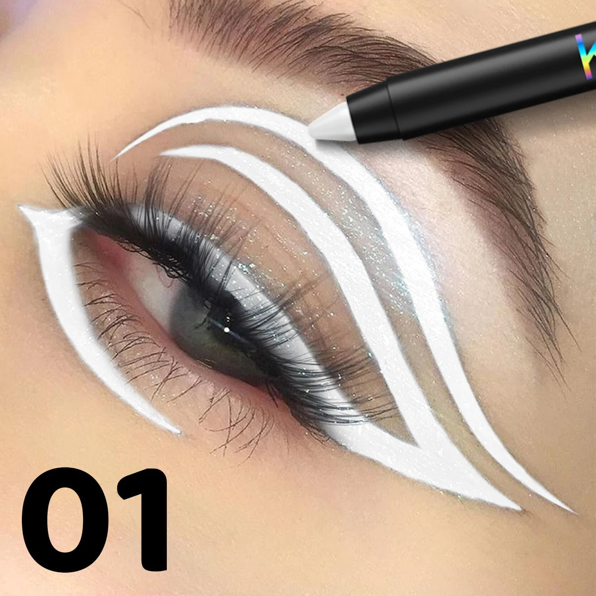 Colourful Metallic Eyeliner Pen