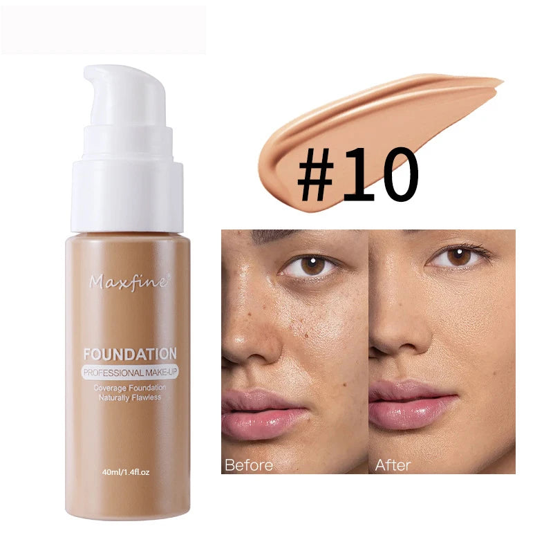 12 Shade Liquid Foundation