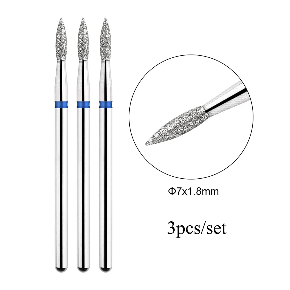 Diamond Nail Drill Bits Set