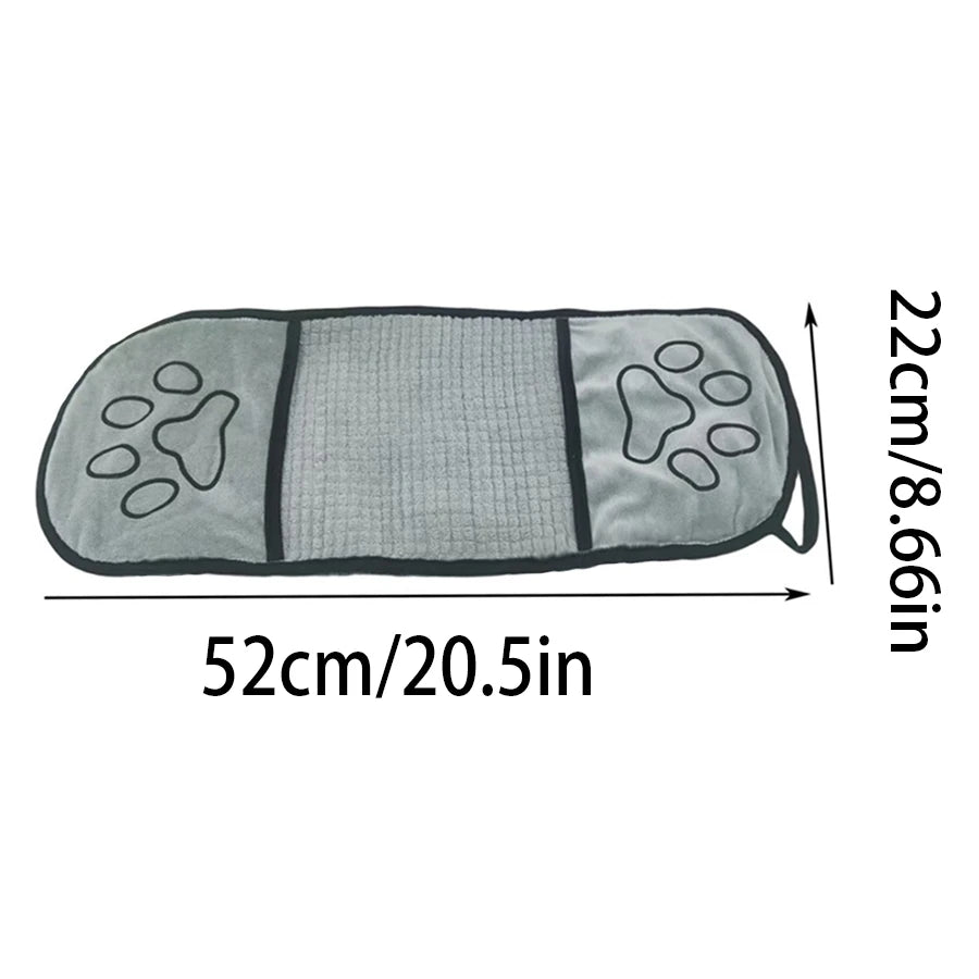 Quick-Dry Absorbent Pet Bath Towel