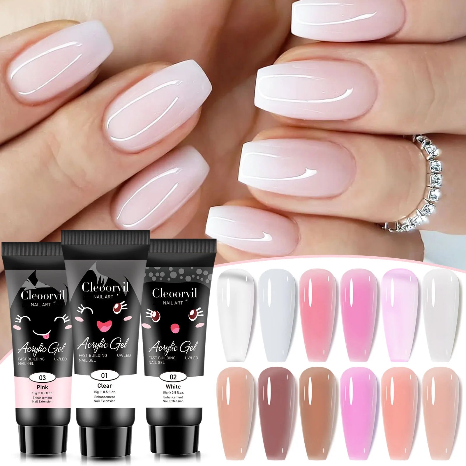 Poly Nail Extension Gel