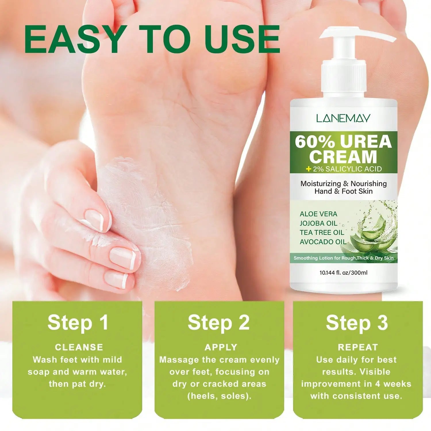 60% Urea Intensive Hand and Foot Cream