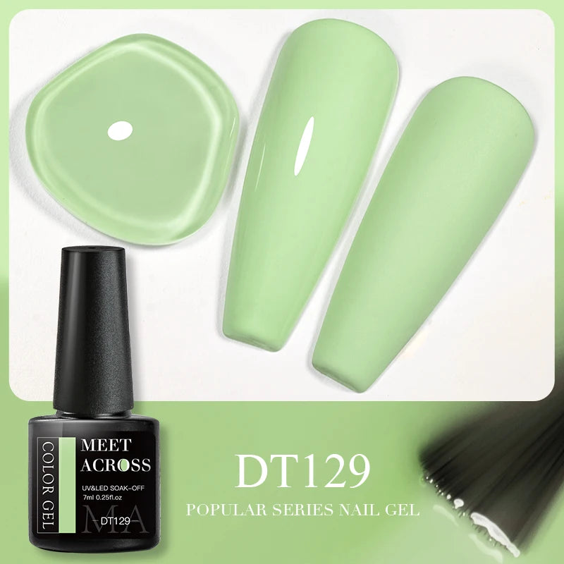 5ml Pink Dried Flower Gel Nail Polish