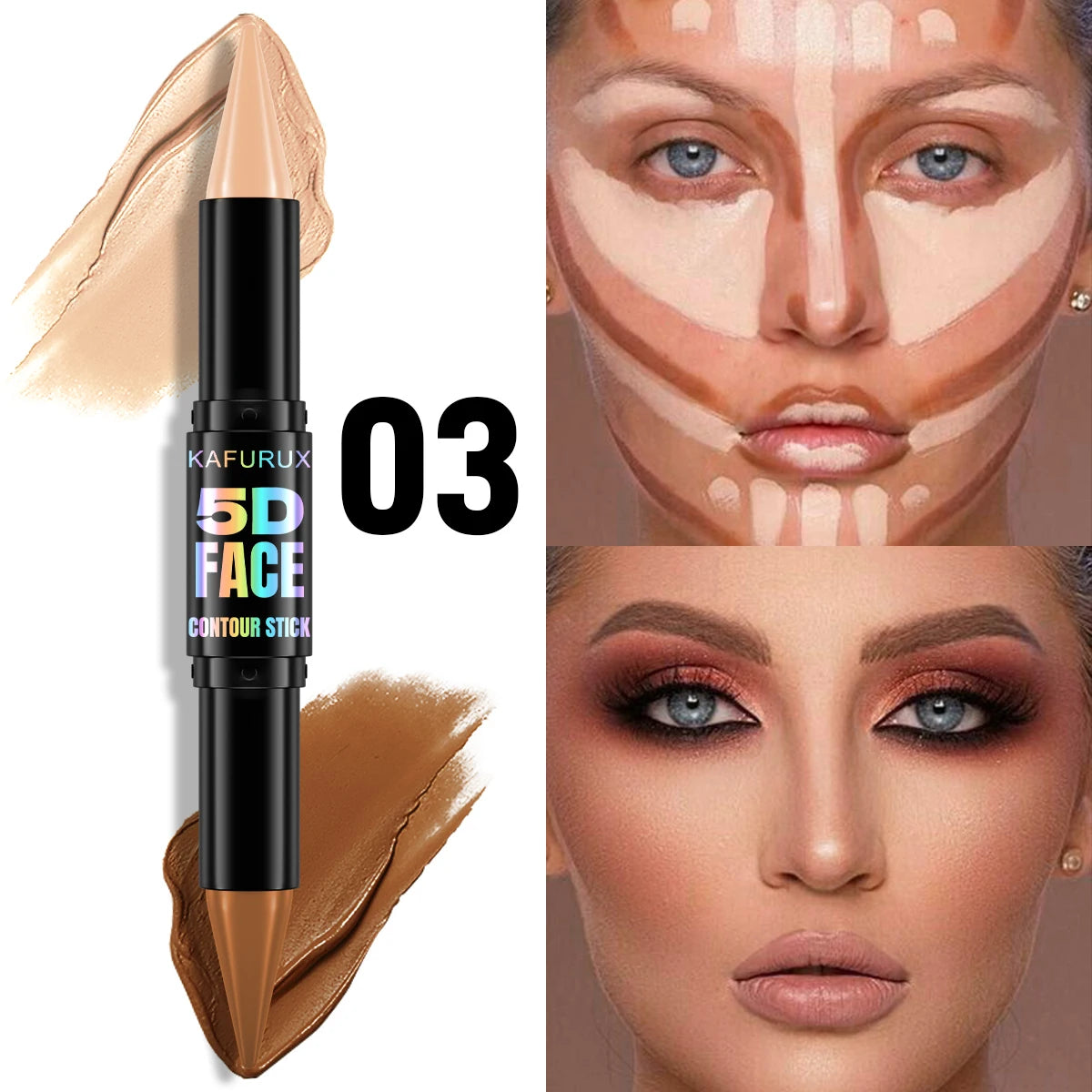 Dual-Ended Contour Stick