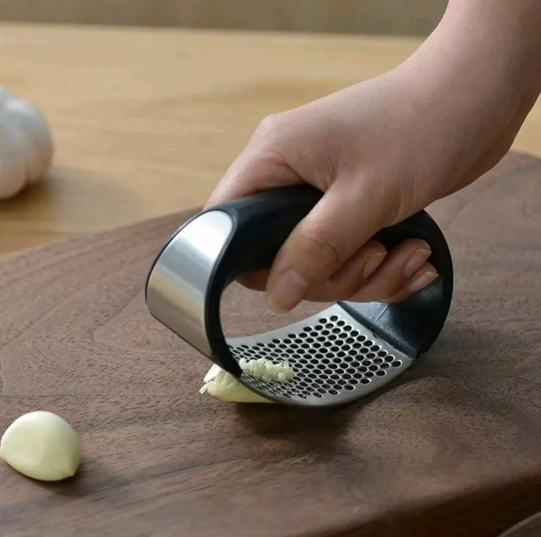 Stainless Steel Garlic Press Kitchen Gadget