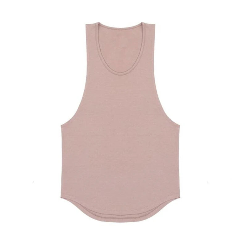 Cotton Sleeveless Muscle Tank
