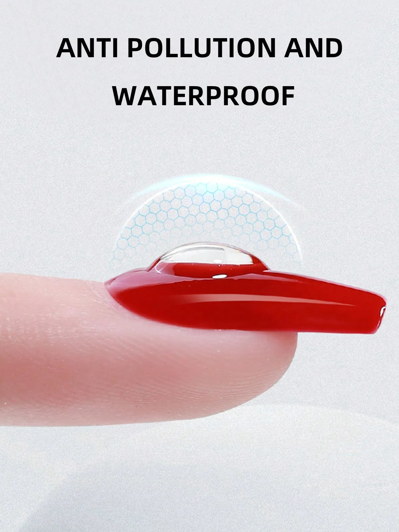 Long-Lasting Glass Rubber Top Coat