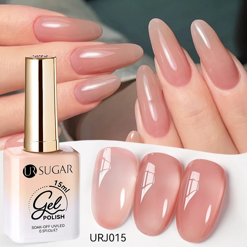 Jelly Milky White Translucent UV Gel Polish