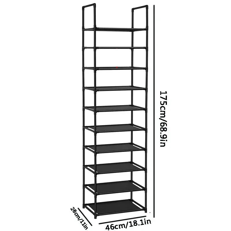 10-Tier Shoe Rack