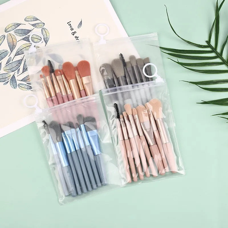 8-Piece Makeup Brush Set