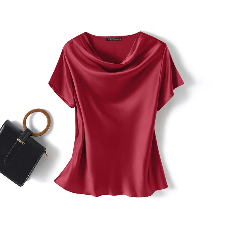 Elegant Satin Blouse