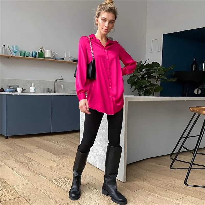 Casual Chic Office Woman Top