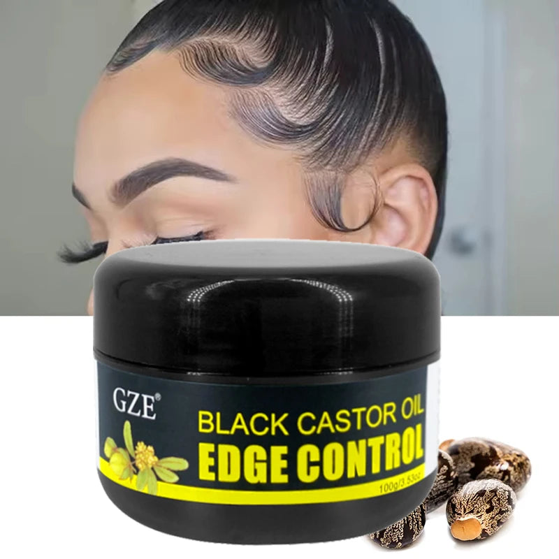 Extra Hold Black Castor Edge Control Wax