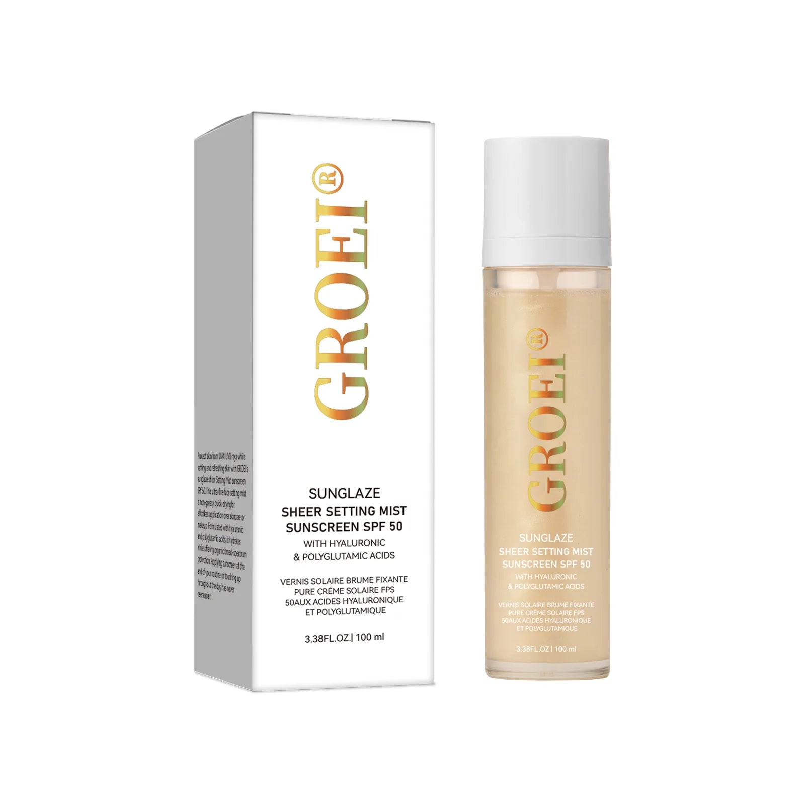 SPF 50 Sunscreen Setting Spray