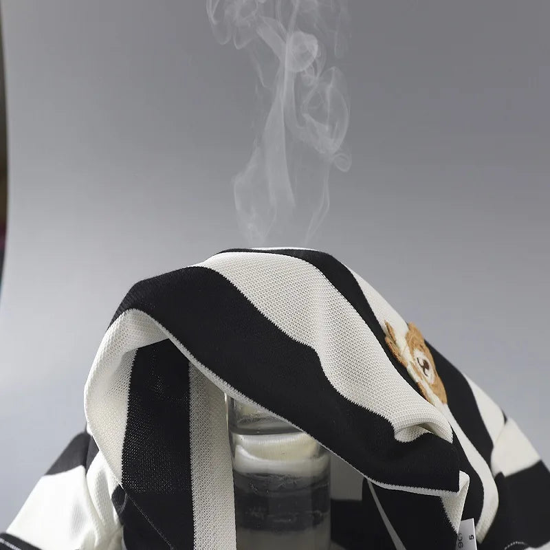 Striped T-shirt and Shorts Set: Summer Casual Fashion Outfit