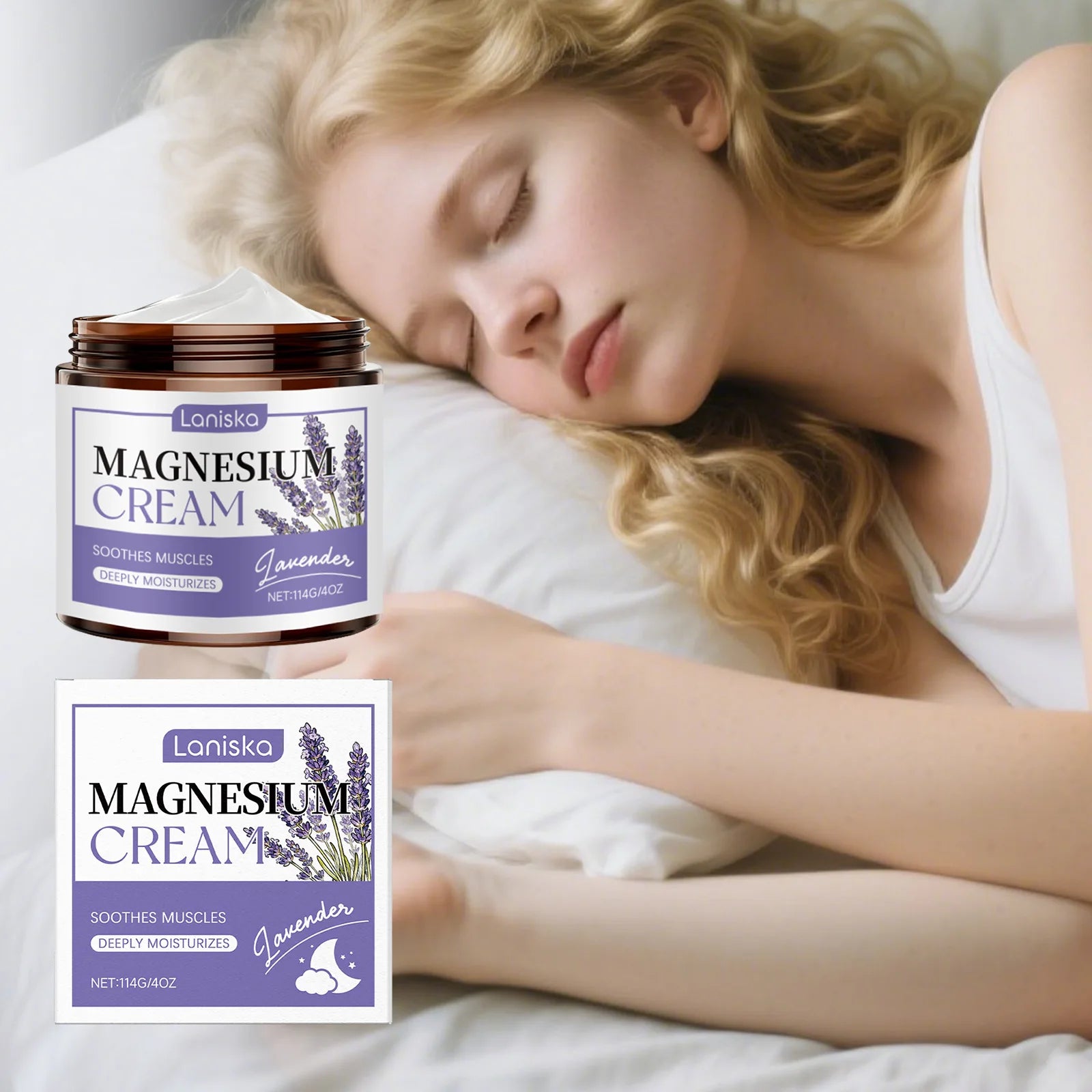 Lavender Magnesium Body Cream