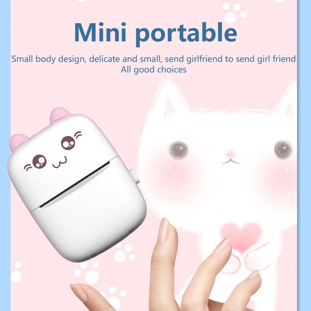 Meow Mini Thermal Label Printer