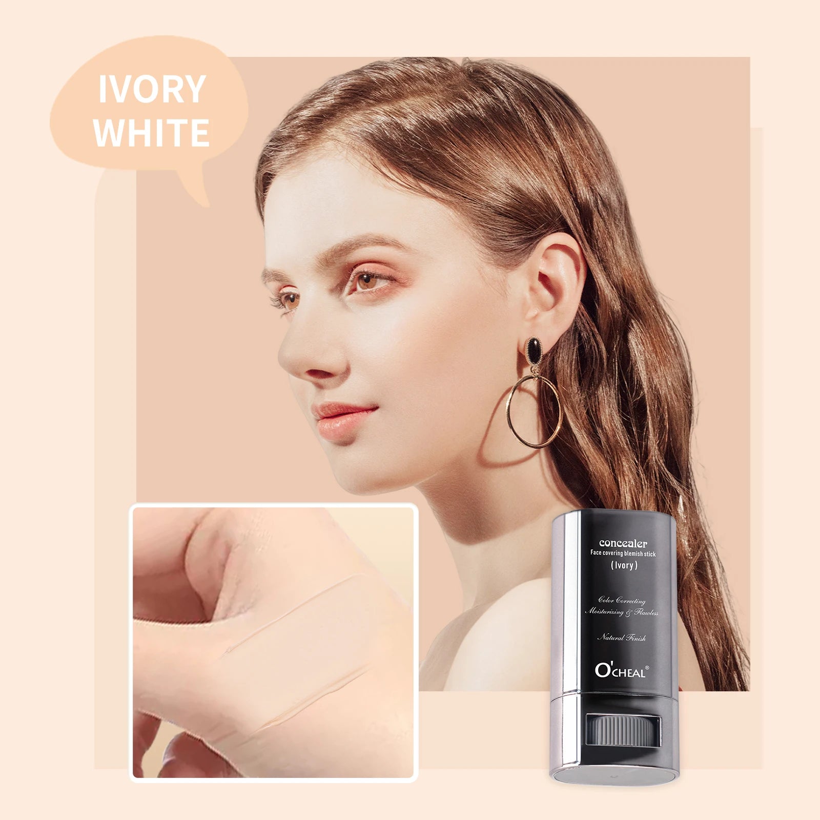 Long-Wear Foundation Contour Stick