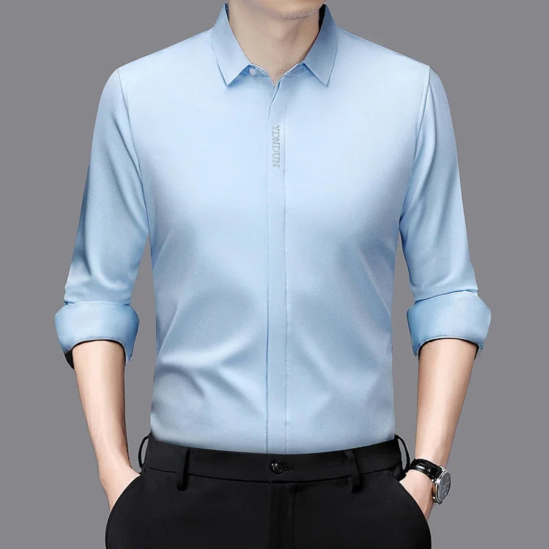 Men’s Wrinkle-Free Long Sleeve Shirt