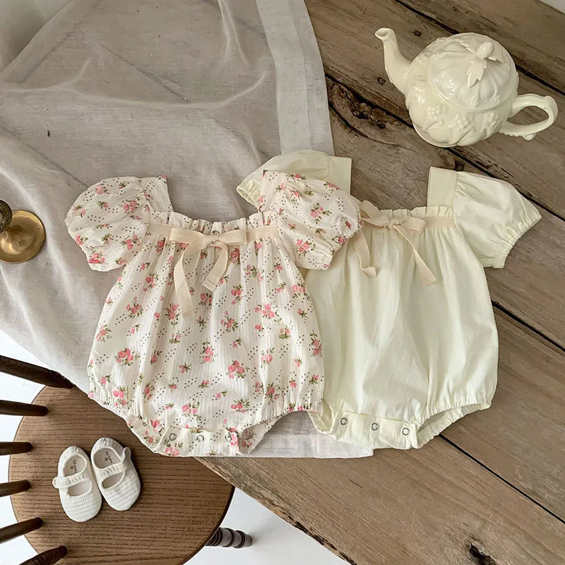 Floral Baby Romper