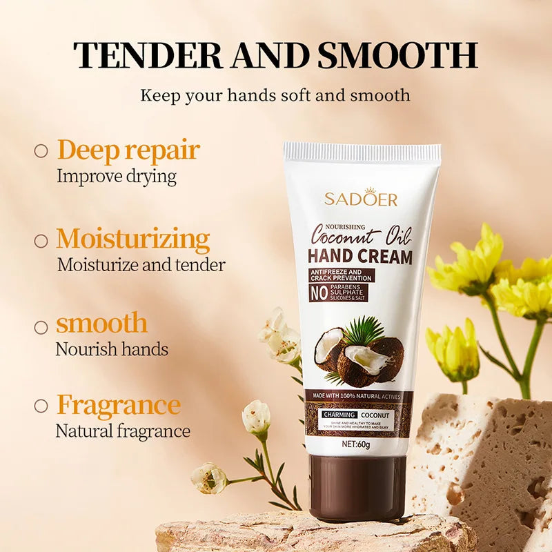 Anti-Wrinkle Coconut Oil Hand Cream