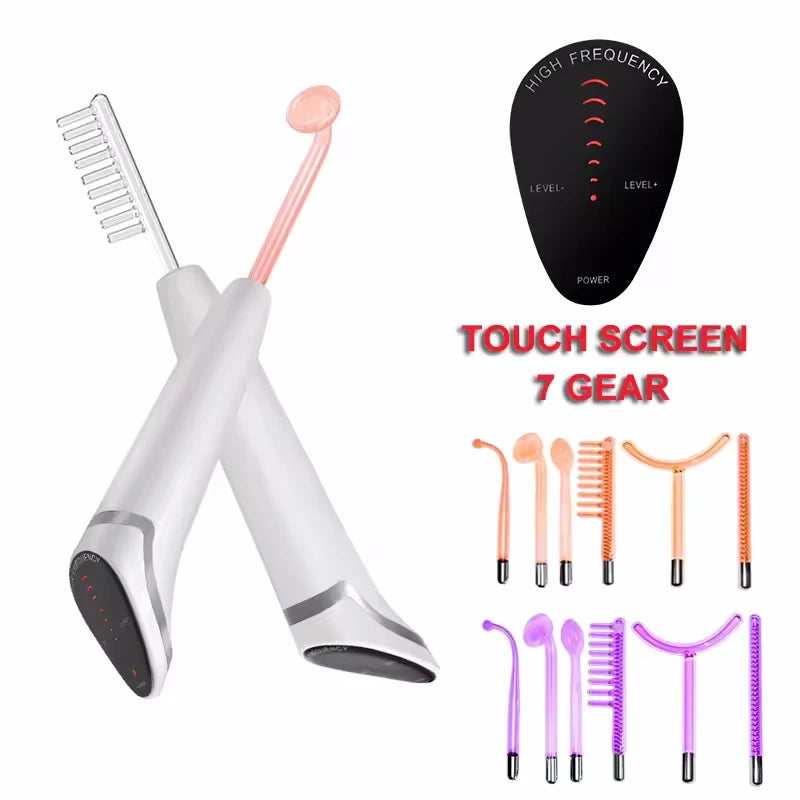 6-in-1 High Frequency Neon Electrode Wand