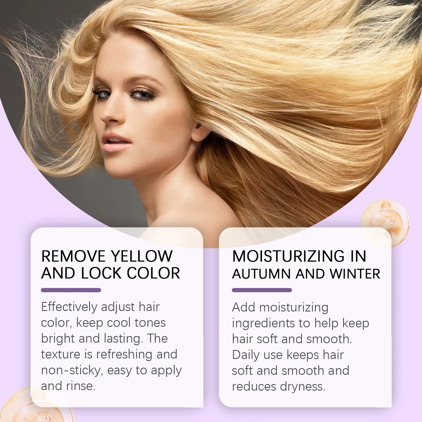 Purple Keratin Hair Mask