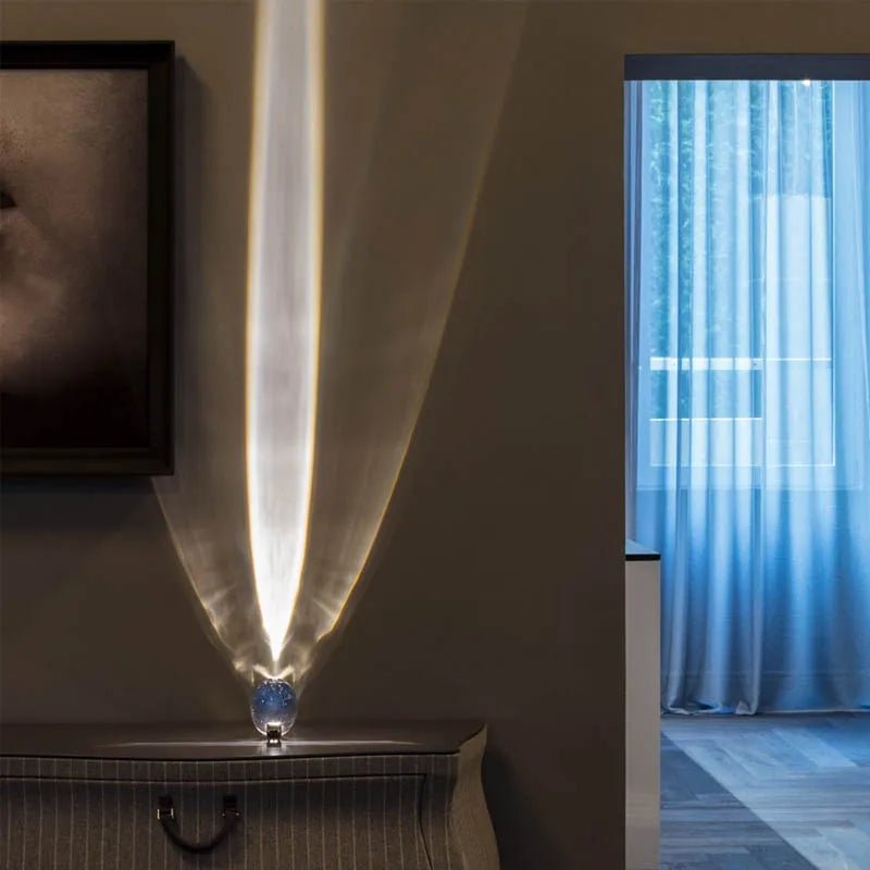 Crystal Eye of the Sky Table Lamp