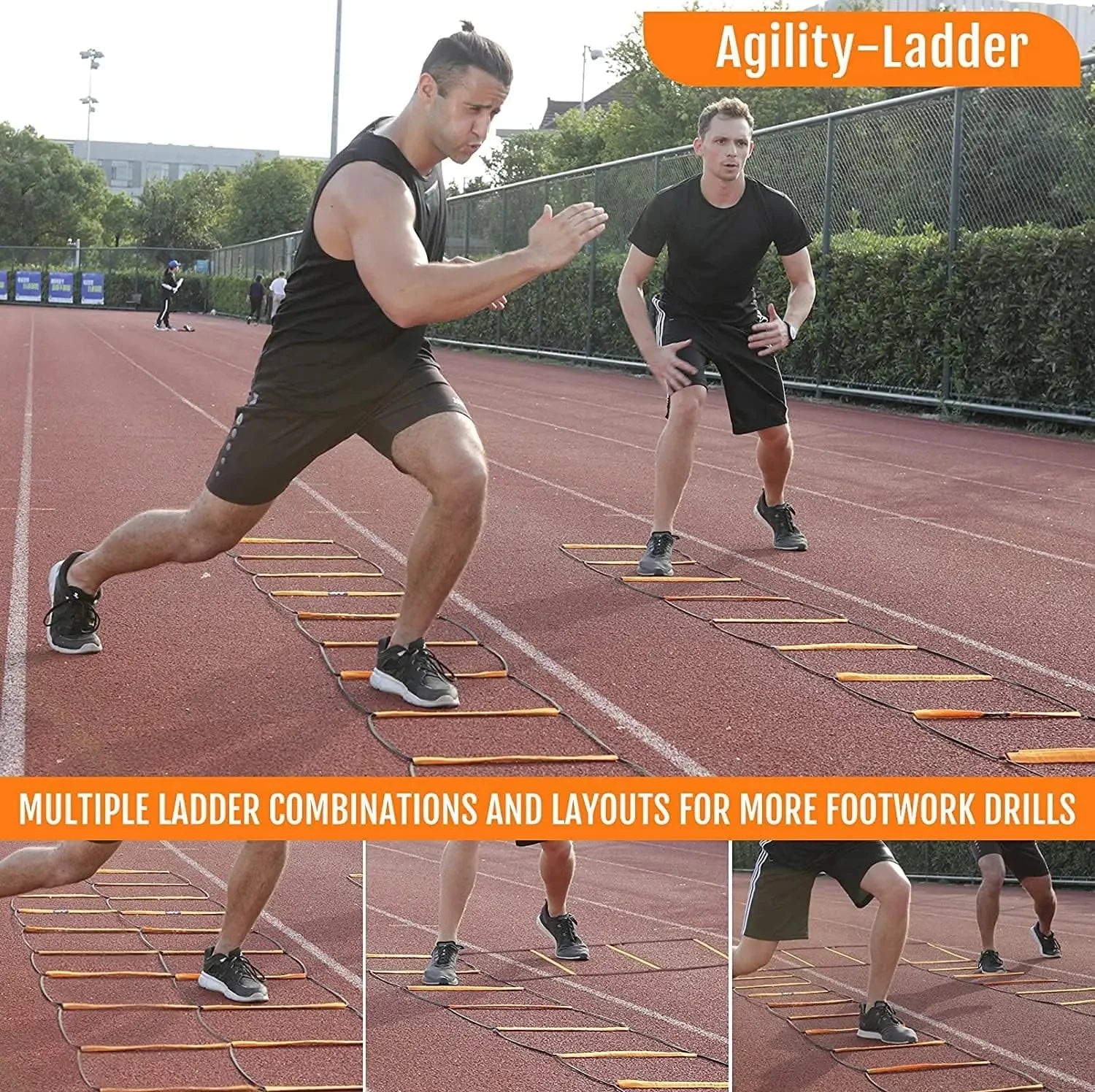 Dual-Purpose Agility Ladder