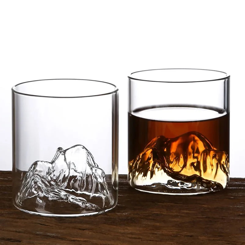 Mountain Crystal Whiskey Glass Set