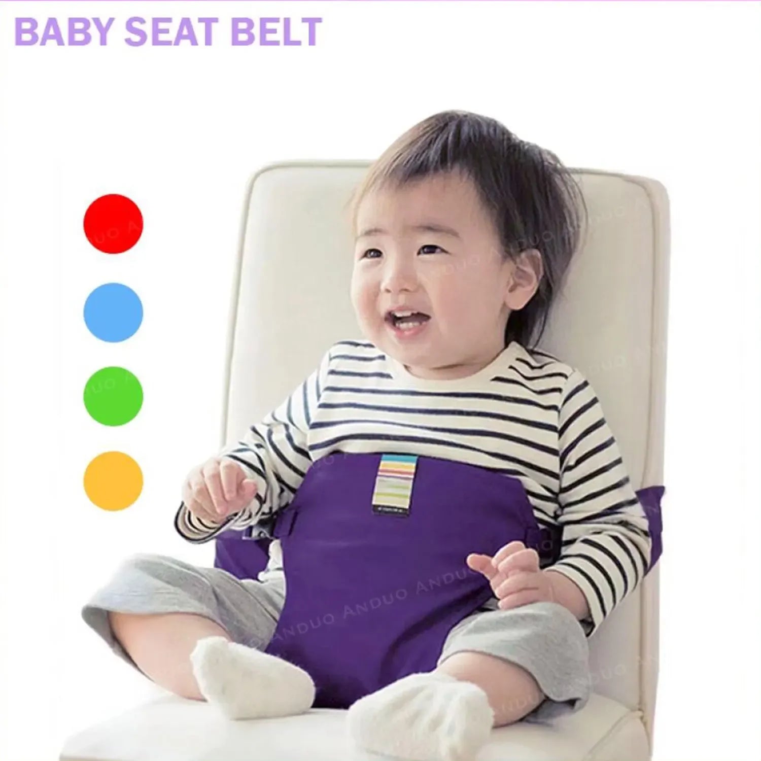 Portable Baby Seat Harness Strap