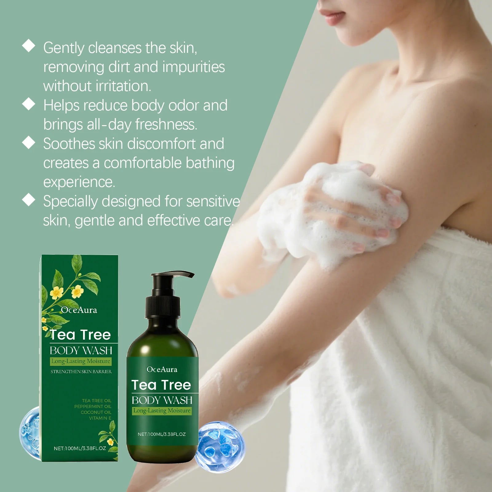 Tea Tree Refreshing Shower Gel