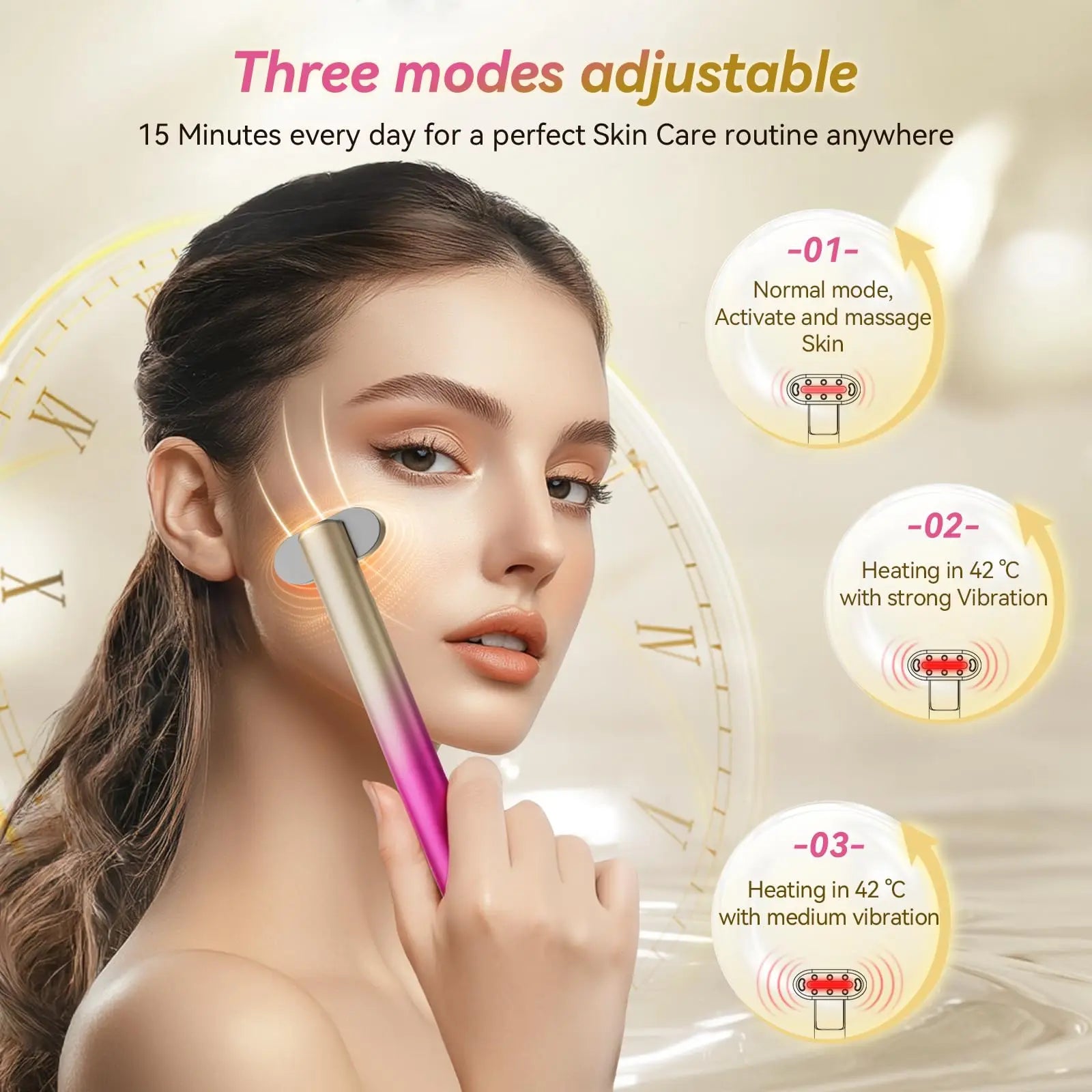 7-in-1 Red and Blue Light Therapy Device
