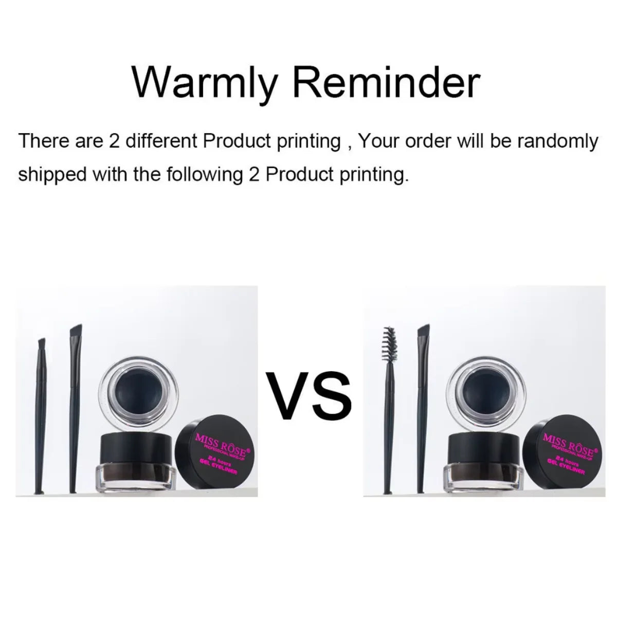 Two-Color Waterproof Eyeliner Gel Set