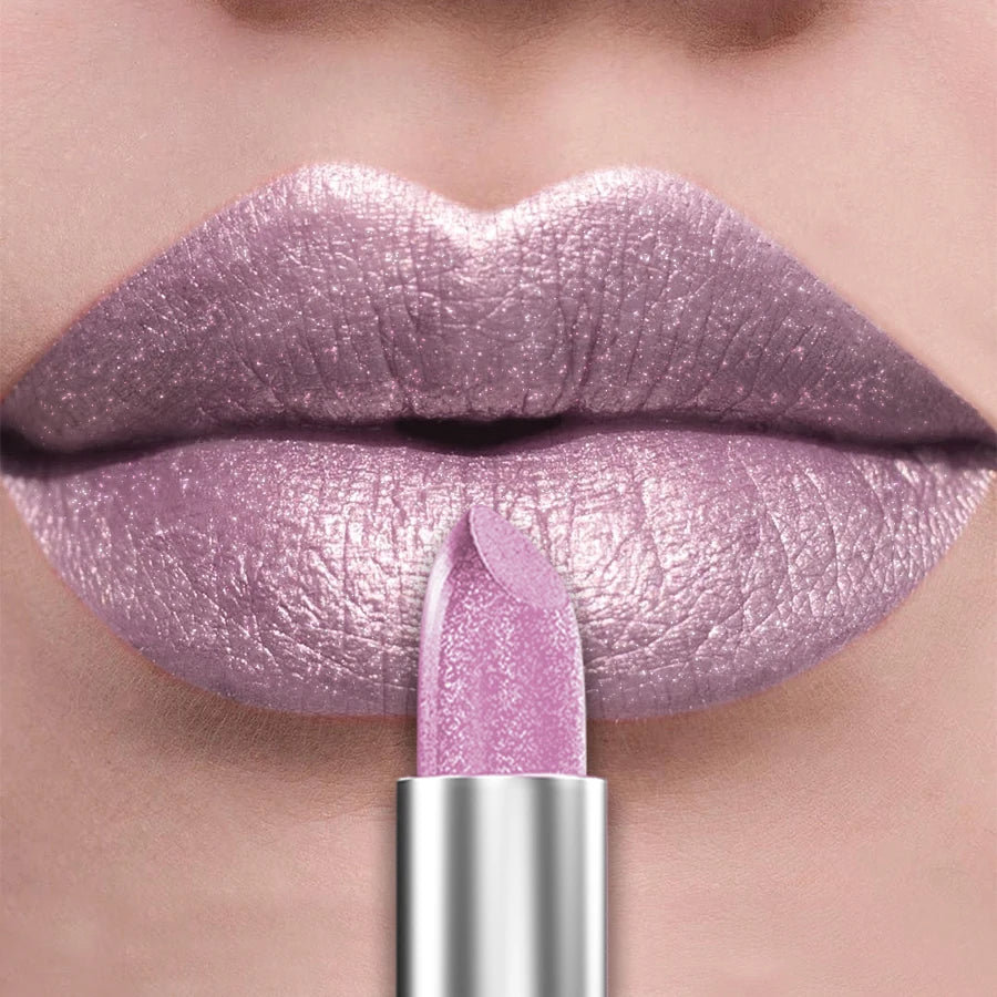 21-Color Metallic Glitter Lipstick Set