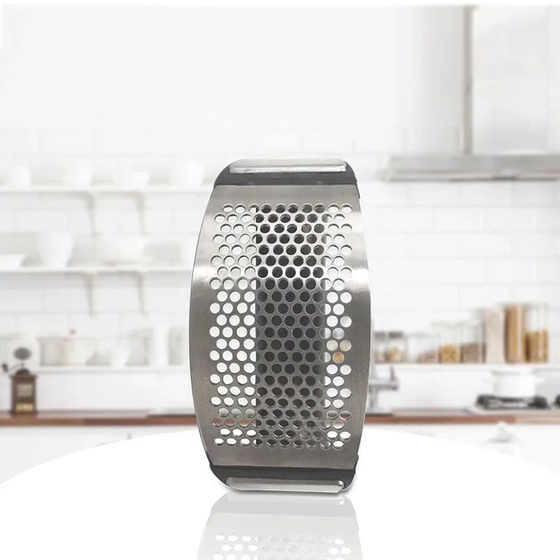 Stainless Steel Garlic Press Kitchen Gadget
